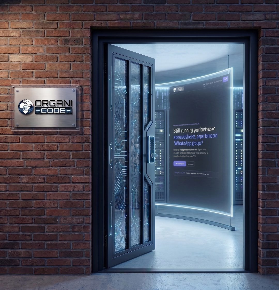 OrganiCode's new front door